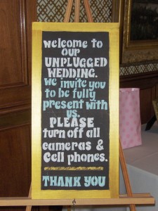 Unplugged Wedding